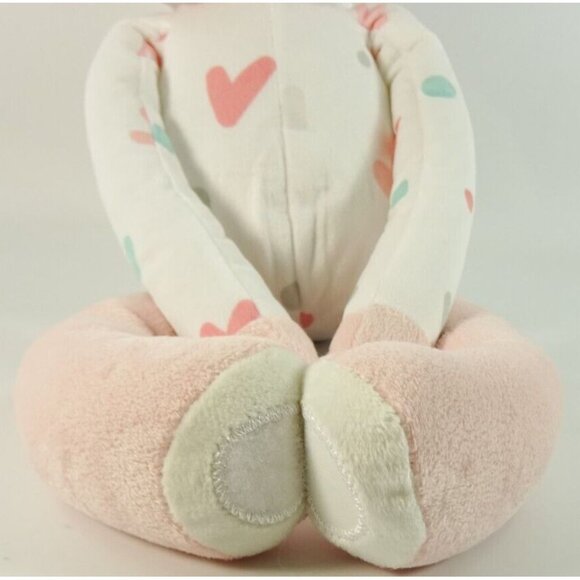 Mastermind Toys Baby Pink Cat Plush Stuffed Animal Sticky Hand and Feet Hearts - Picture 6 of 9
